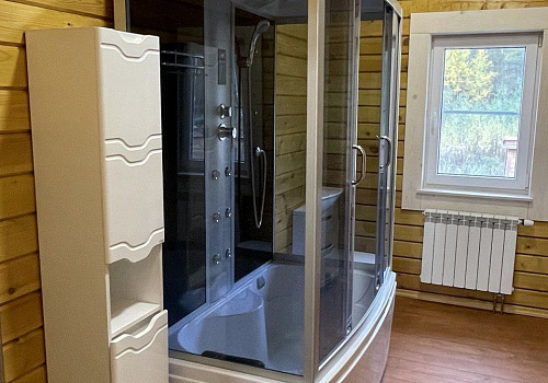 Дом из профилированного бруса № ИД 8 6
