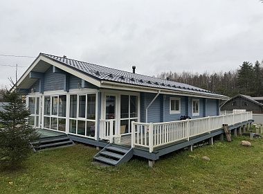 Дом из профилированного бруса № ИД 8