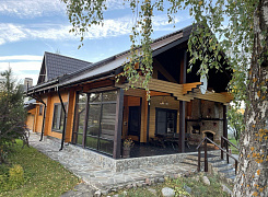 Баня из профилированного бруса № ИД 5 2 Баня из профилированного бруса № ИД 5 2